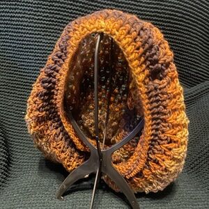 Large crochet slouch hat